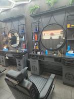 Barbershop Inventaris - Complete Set!, Zakelijke goederen, Kantoor en Winkelinrichting | Kantoormeubilair en Inrichting, Werkplek