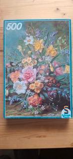 Albert Schmidt bloemen puzzel 500 stukjes, Hobby en Vrije tijd, Denksport en Puzzels, Ophalen, Gebruikt
