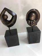 2 bronzen beelden Fantasy, Ophalen of Verzenden
