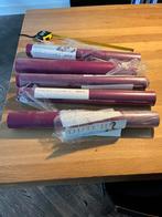 5 rollen paars behang, Ophalen of Verzenden, Paars