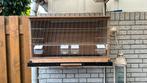 Vogelkooi 80brx 40dx 50 h, Ophalen, Gebruikt, Hout, Vogelkooi
