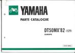 Yamaha DT50 MX Europa Parts List (002v), Ophalen of Verzenden, Zo goed als nieuw
