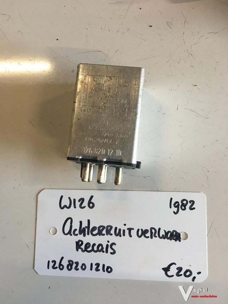 Mercedes w126 280SE 1982 Achterruitverwarming Relais, Auto-onderdelen, Elektronica en Kabels, Gebruikt, Ophalen of Verzenden