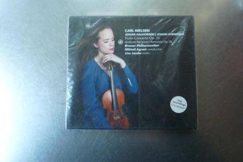 Nielsen Violin Concerto Op. 33 - Lisa Jacobs, Mikhail Agrest, Cd's en Dvd's, Cd's | Klassiek, Nieuw in verpakking, Romantiek, Ophalen of Verzenden