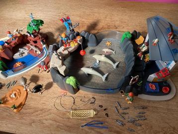 Playmobil dolfinarium dolfijnen pinguïn bassin 3 sets beschikbaar voor biedingen