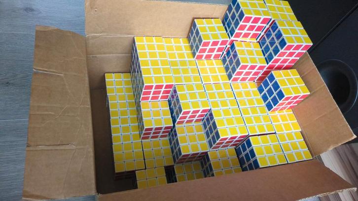 Rubik's Cubes - Set van 79 (ook los beschikbaar), Kinderen en Baby's, Speelgoed | Kinderpuzzels, Meer dan 50 stukjes, Ophalen of Verzenden