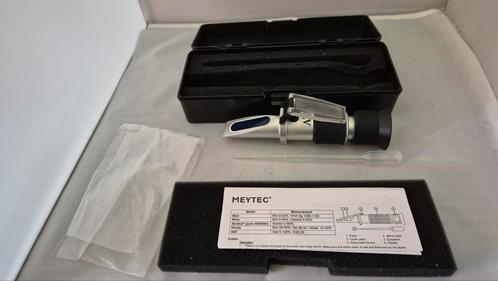 Refractometer (Brix/SG/Alcohol/Zout) meytec, Hobby en Vrije tijd, Overige Hobby en Vrije tijd, Zo goed als nieuw, Ophalen of Verzenden
