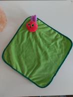Rupsje Nooitgenoeg eric Carle knuffeldoekje, Ophalen of Verzenden, Zo goed als nieuw, Overige typen
