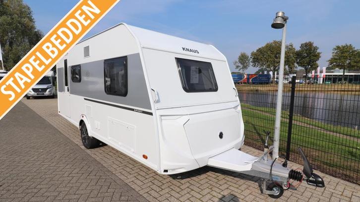 Knaus Sport 500 QDK - Model 2026 - 1800KG - 537, Caravans en Kamperen, Caravans, Bedrijf, tot en met 6, 1000 - 1250 kg, Treinzit