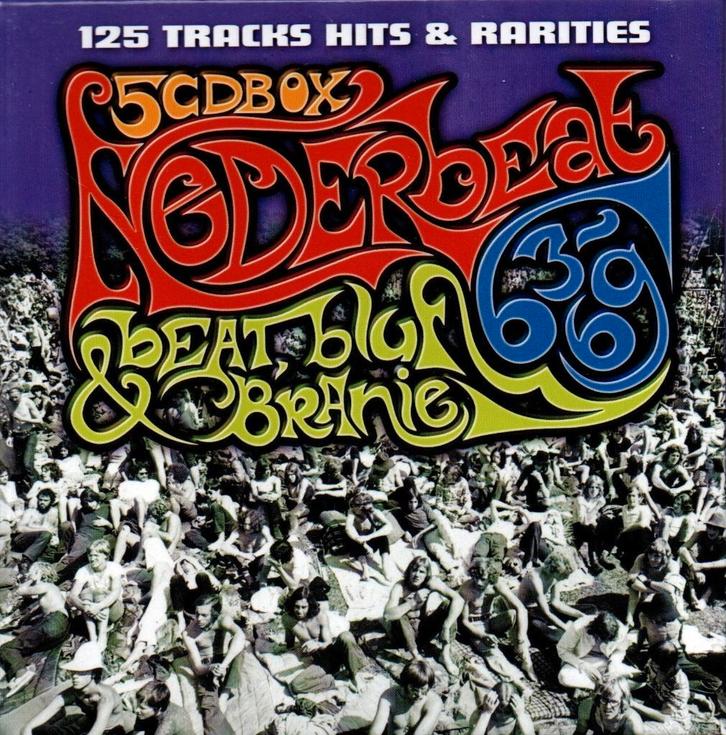 Various - Nederbeat Beat, Bluf & Branie 63 - 69 - 5 x CD Box, Cd's en Dvd's, Cd's | Verzamelalbums, Zo goed als nieuw, Pop, Boxset