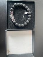 Ajax Amsterdam Lavasteen Armband, Zwart, Nieuw, Ophalen of Verzenden, Elastiek