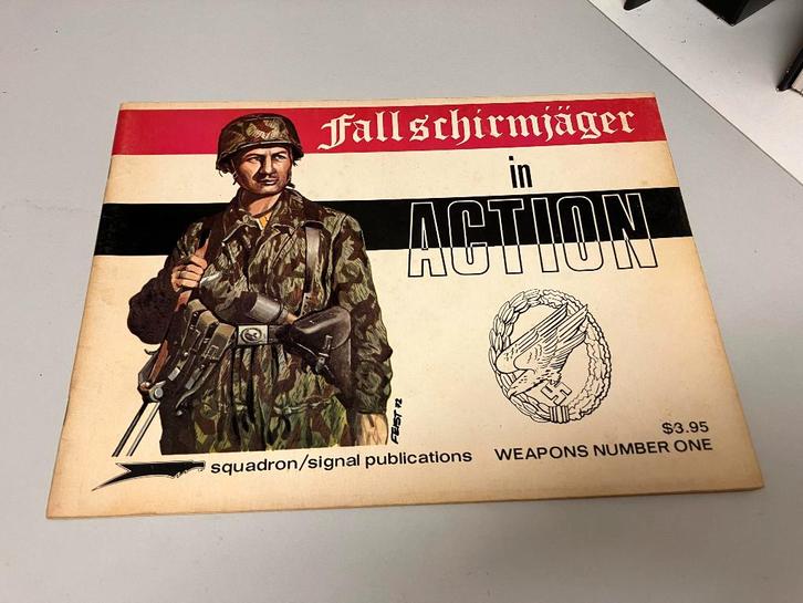 Fallschirmjager in Action, Boeken, Oorlog en Militair, Gelezen, Algemeen, Tweede Wereldoorlog, Ophalen of Verzenden