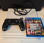 Playstation 4 Pro Glacier White/Wit + GTA 5, Spelcomputers en Games, Spelcomputers | Sony PlayStation 4, Met games, Ophalen of Verzenden