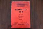 JAWA CZ 1959 350cc type 354/04 pieces detachees onderdelem, Ophalen of Verzenden, Overige merken