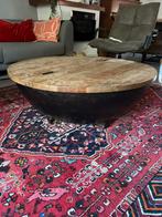 Bowl salontafel, 50 tot 100 cm, Rond, Ophalen of Verzenden, Zo goed als nieuw