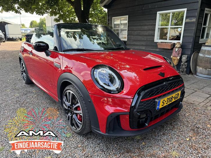 MINI Cabrio 2.0 John Cooper Works Classic *NIEUWSTAAT*, Auto's, Mini, Bedrijf, Te koop, Cabrio, ABS, Achteruitrijcamera, Adaptive Cruise Control