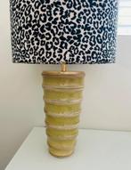 Stijlvolle lampenvoet van keramiek met steentjes NIEUW, Ophalen of Verzenden, Zo goed als nieuw, Minder dan 50 cm