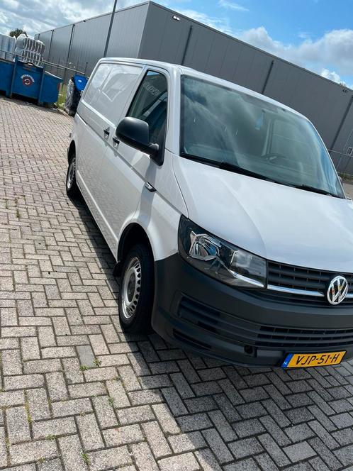 Volkswagen Transporter 2.0 D 75KW 2019 Wit, Auto's, Bestelauto's, Particulier, Airbags, Bluetooth, Elektrische ramen, Lederen bekleding