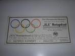BIJZONDER vloeiblad ' ALA ' Montagedraad 1928, Ophalen of Verzenden, Gebruikt, Gebruiksvoorwerp