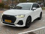 Audi Q3 35 Tfsi 150pk S Tronic 2021 Wit 3x S-line, Auto's, Audi, Stof, Zwart, 4 cilinders, 1505 kg