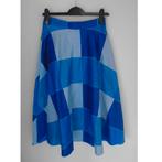 Collectif ongedragen blauwe semi-swing rok katoen mt 8/XS/34, Kleding | Dames, Rokken, Collectif X ModCloth, Zo goed als nieuw
