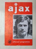 Programma Ajax-Feijenoord 1974-75, Boek of Tijdschrift, Gebruikt, Ophalen of Verzenden, Ajax
