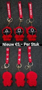 Nieuwe Squid Game Sleutelhanger Portemonnee/Poppit in 1, Ophalen of Verzenden, Nieuw