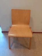 Houten Stoel - Eenvoudig Design, Huis en Inrichting, Stoelen, Gebruikt, Ophalen of Verzenden, Eén, Hout