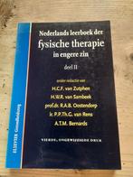 Nederlands leerboek der fysische therapie deel II, Ophalen of Verzenden, Zo goed als nieuw