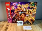 Lego 71774 Ninjago Crystalized Lloyd's Golden Ultra Dragon, Nieuw, Complete set, Ophalen of Verzenden, Lego