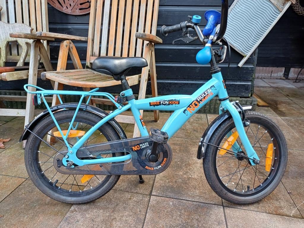 Jongensfiets 16 inch - Zeer Goede Staat, Ophalen, Bike Fun Kids, 16 inch, Handrem