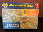 Jan van Haasteren 2x1000 Puzzel - BBQ & Foodtruck, Hobby en Vrije tijd, Denksport en Puzzels, Ophalen, 500 t/m 1500 stukjes, Zo goed als nieuw