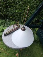 Hanglamp messing met contragewicht, Huis en Inrichting, Ophalen, Minder dan 50 cm