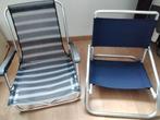 2 strandstoeltjes, Ophalen, Gebruikt, Campingstoel