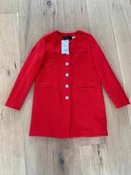 Nieuw Zara Rood Jas Maat S, Zara, Nieuw, Ophalen of Verzenden, Maat 36 (S)