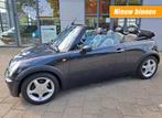 Mini CABRIO 1.6 COOPER-LMV-AIRCO-CRUISE-LEER-ORIG NL!!!, Voorwielaandrijving, Gebruikt, 4 cilinders, Cabriolet
