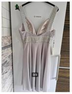 Lichtgrijze galajurk Maat 16 hh, Kleding | Dames, Galajurk, Kayting, Maat 46/48 (XL) of groter, Onbekend