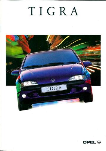 Brochure Opel Tigra September 1996 beschikbaar voor biedingen