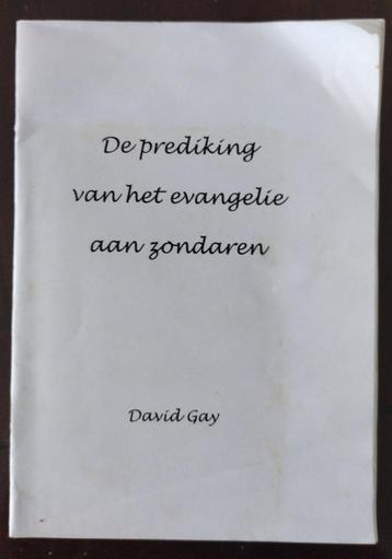 De prediking van het Evangelie aan zondaren beschikbaar voor biedingen