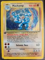 Machamp (BS 8) Base Set - Singles - 1st ed, Verzenden, Gebruikt, Losse kaart, Foil