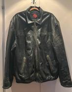 Zwarte Nappa leren jacket van Chedo maat XL, Ophalen of Verzenden, Zo goed als nieuw, Maat 56/58 (XL), Zwart