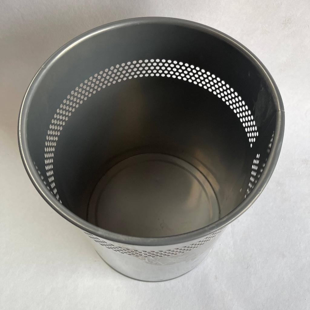 PARTIJ 10x TwinCo Kantoor Prullenbak Papiermand Emmer Metaal, Ophalen, Gebruikt, TwinCo, TwinCo