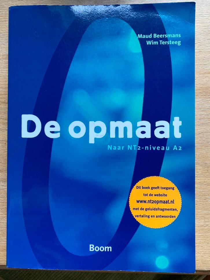 Maud Beersmans - De opmaat. Nt2, Boeken, Schoolboeken, Zo goed als nieuw, Nederlands, Overige niveaus, Verzenden