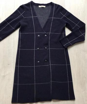 Blauw lange vest maat S nice things beschikbaar voor biedingen