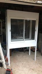 Vitrinekast vitrine winkelinventaris terrarium metaal, Huis en Inrichting, Kasten | Vitrinekasten, Ophalen, 100 tot 150 cm, Winkelinventaris