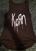 Korn shirt maat S/M met crossbody tasje, Zwart, Ophalen of Verzenden, Zo goed als nieuw, Maat 36 (S)