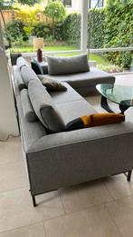 Hoekbank, lichtgrijs, design on stock., Huis en Inrichting, 100 tot 125 cm, 300 cm of meer, Ophalen of Verzenden, Zo goed als nieuw