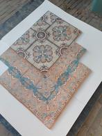 Te Koop : partij oude keramische vloertegels 7,5 m2 compleet, Gebruikt, Keramiek, Minder dan 20 cm, Vloertegels