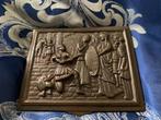 Antieke plaquette brons, Antiek en Kunst, Ophalen of Verzenden