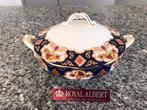 Royal albert HEIRLOOM DEKSCHAAL OF SAUSKOM 🧡💛🤎, Ophalen, Zo goed als nieuw, Porselein, Kop en/of schotel